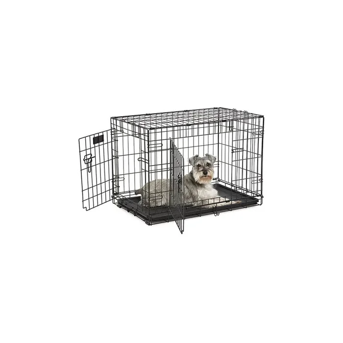 Midwest Contour Double Door Medium Collapsible Crate 30″