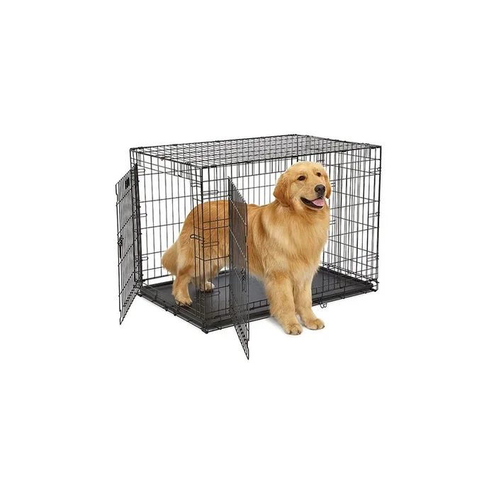Midwest Contour Double Door XLarge Collapsible Crate 42″