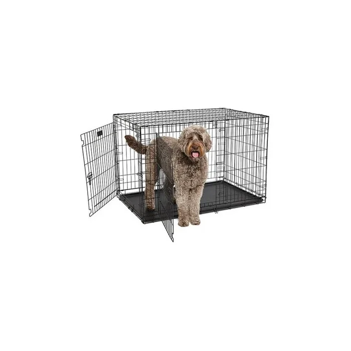 Midwest Contour Double Door XXLarge Collapsible Crate 48″