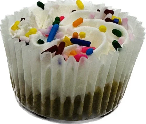 Mini Birthday Cupcake by Preppy Puppy