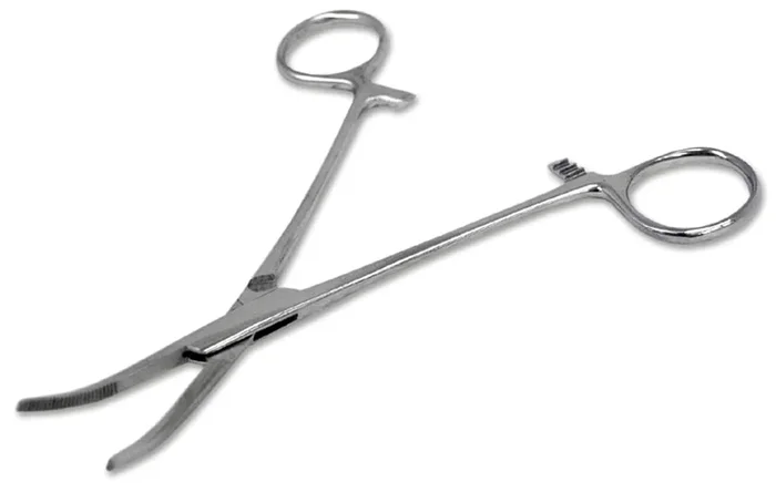 Mosquito Forceps, Curved, 5″