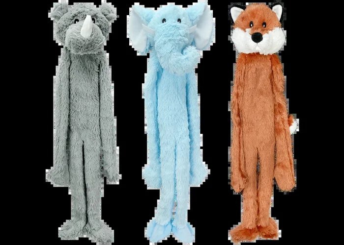 Mulitpet Swingin’ Flatties Dog Toy