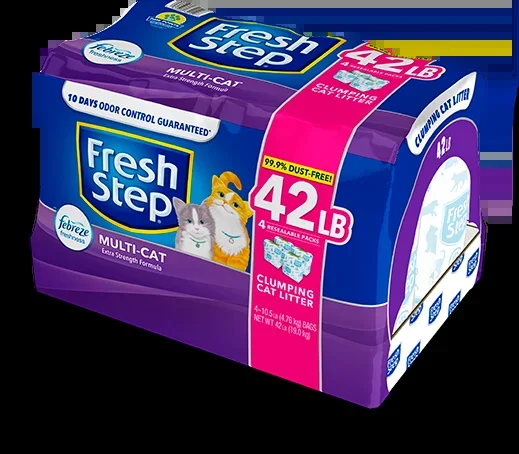 MULTI-CAT SCENTED LITTER WITH THE POWER OF FEBREZE