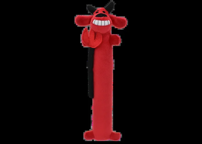 Multipet Halloween Loofa Devil Dog Toy