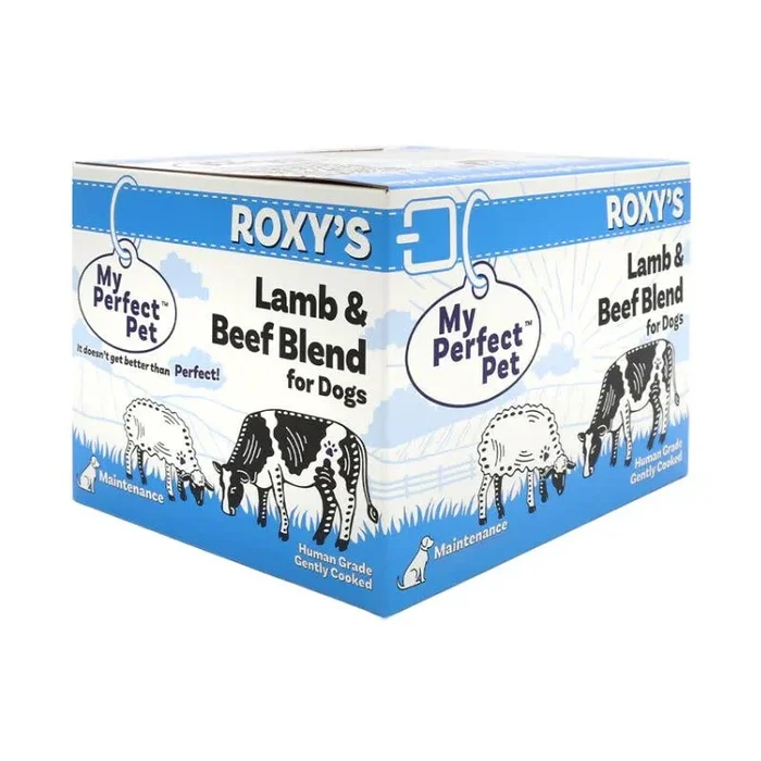 MY PERFECT PET Gently Cooked Dog Food Grain Free Roxy’s Lamb and Beef