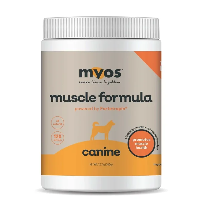 MYOS Canine Muscle Formula with Fortetropin®