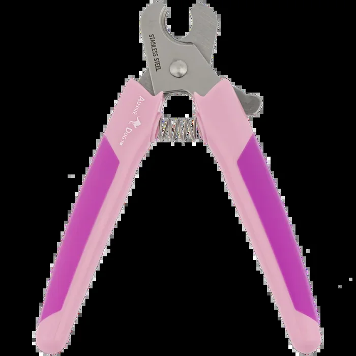 Nail Trimmer Pink and Purple Large by Aussie Dog