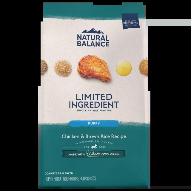 Natural Balance Limited Ingredient Diet Chicken & Brown Rice Puppy Recipe Dry Dog Food