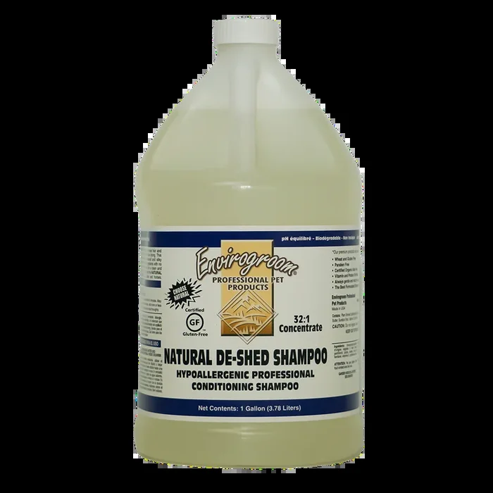 Natural De-shed Shampoo 1 Gallon by Envirogroom