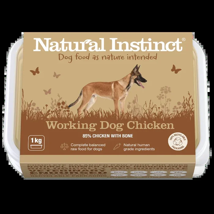 Natural Instinct Working Dog Chicken