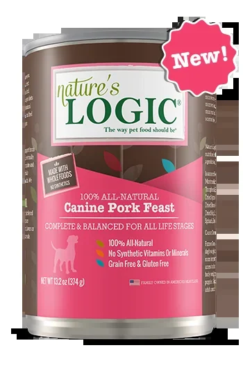 Nature’s Logic Canine Pork 13.2oz
