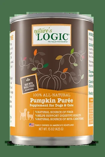 NATURE’S LOGIC Pumpkin Puree 15OZ