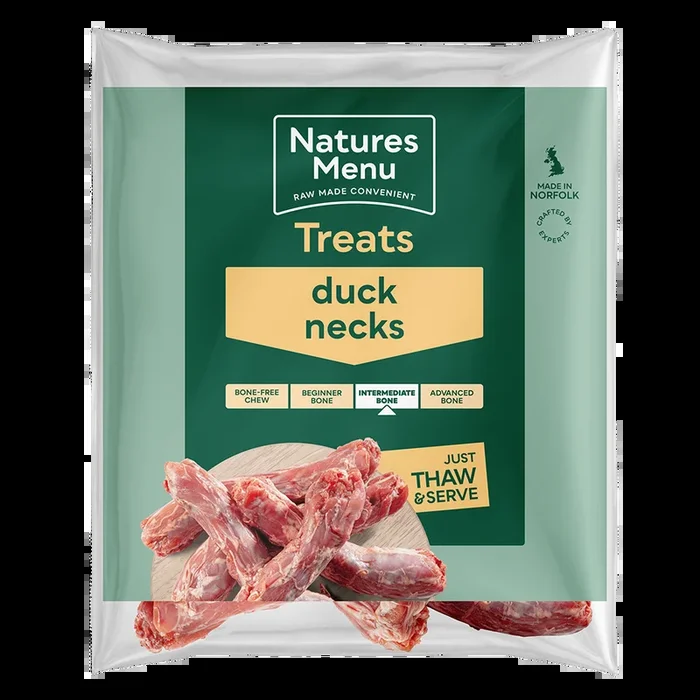 Natures Menu Raw Duck Necks (Pack of 6)