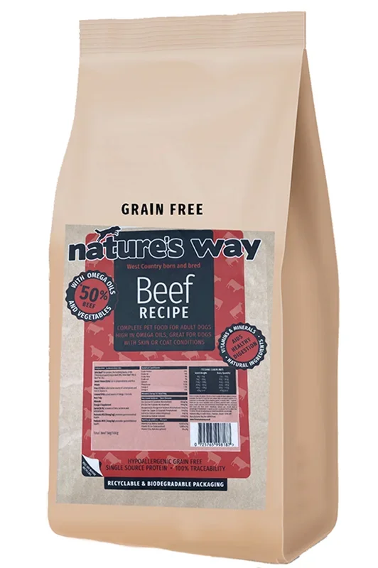 Natures Way Adult Grain Free Beef 2kg