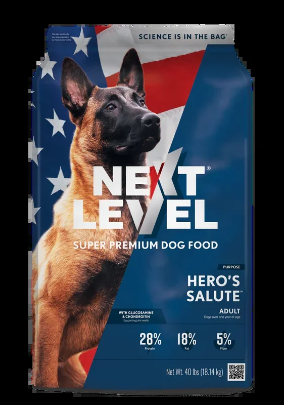 Next Level Hero’s Salute Dry Dog Food