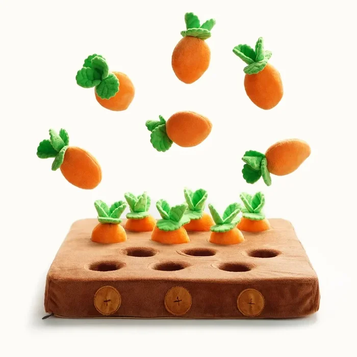 NOCCIOLA Carrot Path Enrichment Dog Toy
