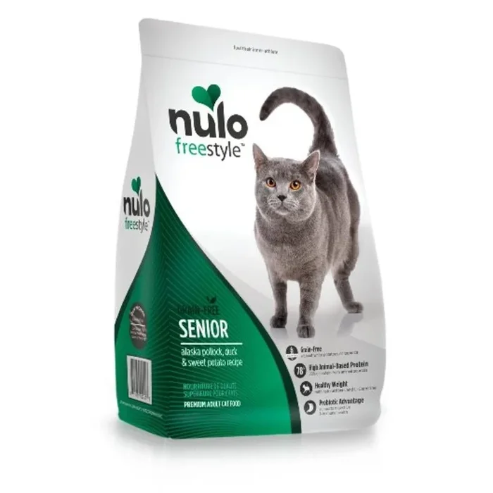 Nulo – Freestyle – Cat Grain Free Senior Cat Alaska Pollock & Duck