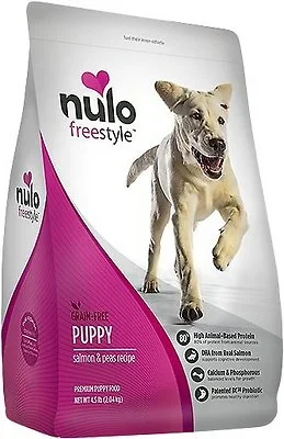 Nulo Dog Freestyle Salmon & Peas Recipe Grain-Free Puppy Dry Dog Food, 24-lb (Size: 24-lb)