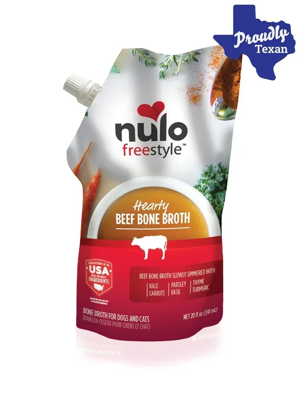 Nulo Freestyle Beef Bone Broth Topper for Pets