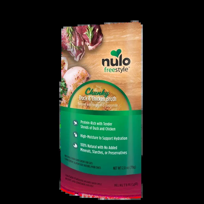 Nulo Freestyle Cat Chunky Duck & Chicken Broth