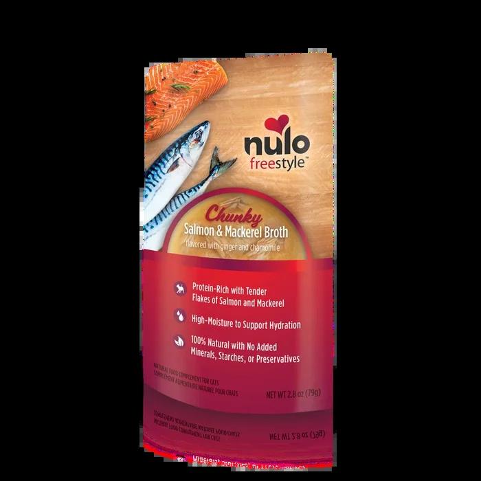 Nulo Freestyle Cat Chunky Salmon & Mackerel Broth