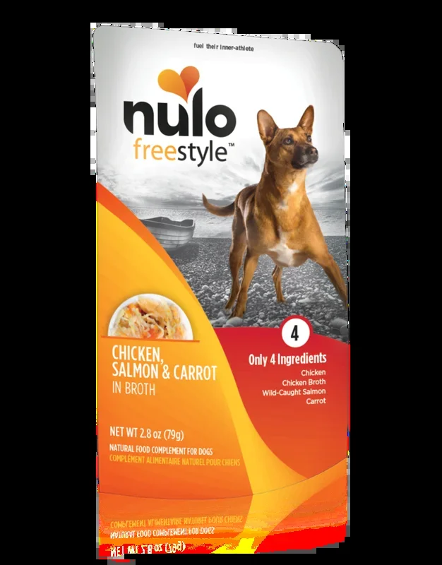 Nulo FreeStyle Chicken, Salmon & Carrot in Broth Recipe for Dogs