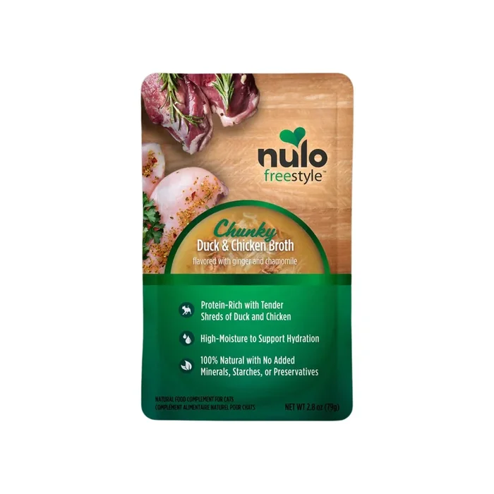 Nulo FreeStyle Chunky Broths Wet Cat Food Topper 2.8 oz (Case of 24)