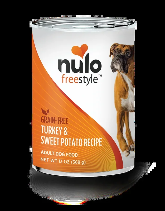 Nulo FreeStyle GF Turkey & Sweet Potato Dog Can 13oz