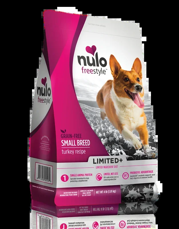 Nulo Freestyle Limited+ Small Breed Turkey Dog Food