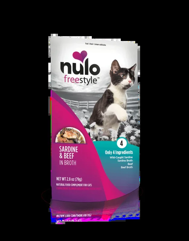Nulo FreeStyle Sardine & Beef in Broth Recipe for Cats