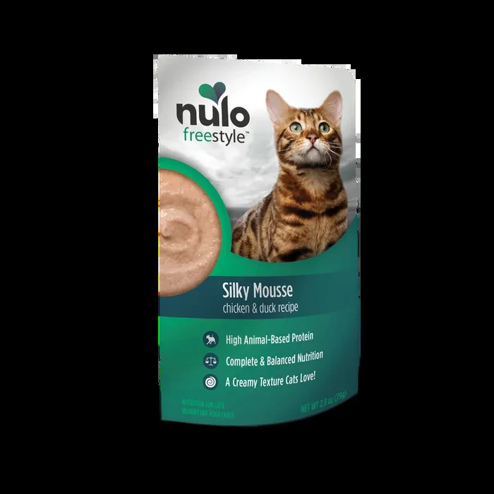 Nulo FreeStyle Silky Mousse Chicken & Duck Recipe for Cats