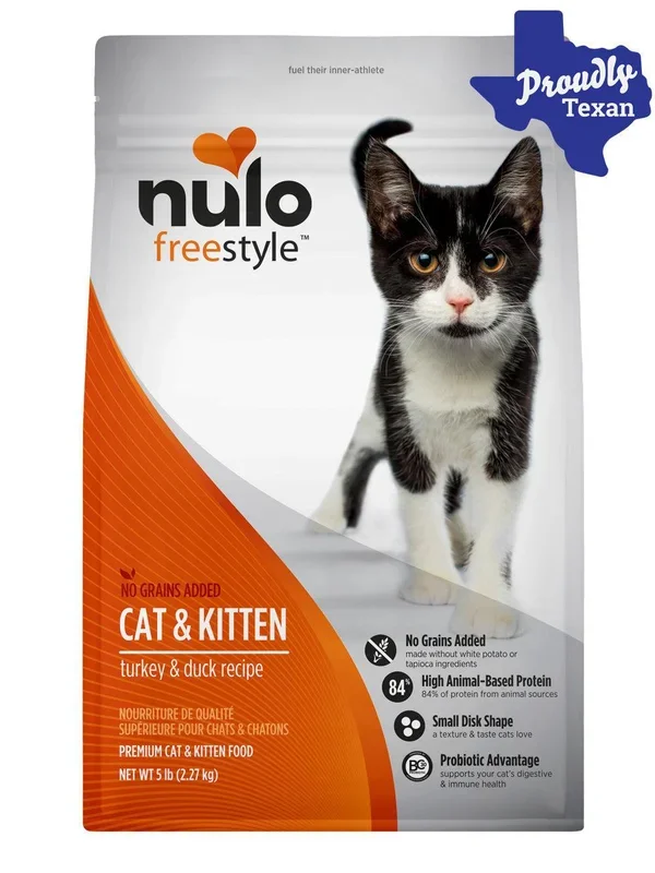 Nulo Freestyle Turkey and Duck Cat and Kitten Dry Food