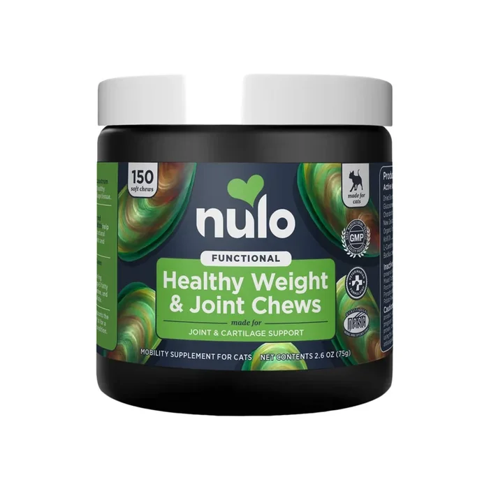 Nulo Functional Healthy Weight and Joint Supplement Chews for Cats
