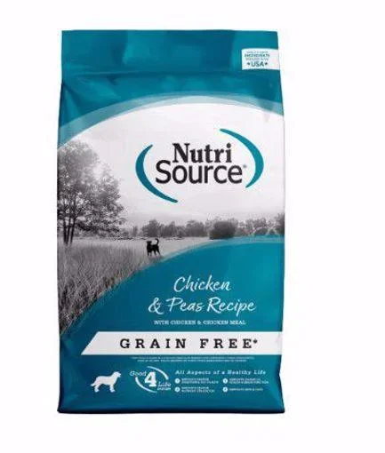 NutriSource Dog Grain Free Chicken & Peas Recipe