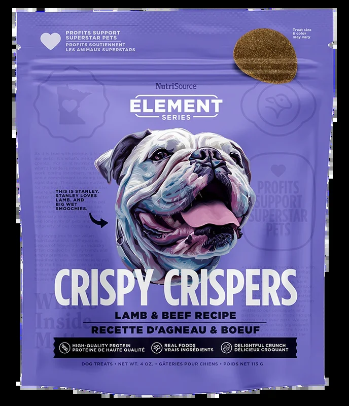 NutriSource Lamb & Beef Crispy Crispers Dog Treats