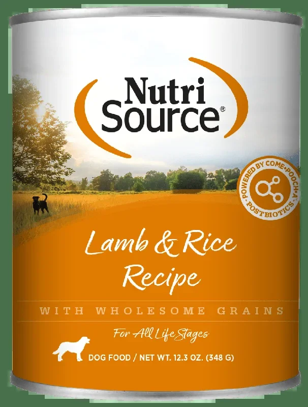NutriSource Lamb & Rice Formula Canned Dog Food