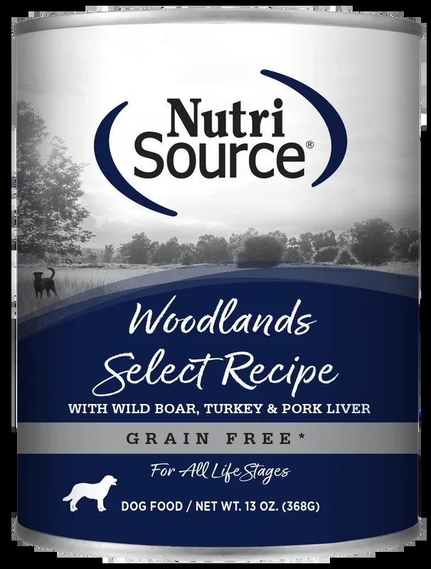 NutriSource® Woodlands Select Healthy Grain Free Wet Dog Food