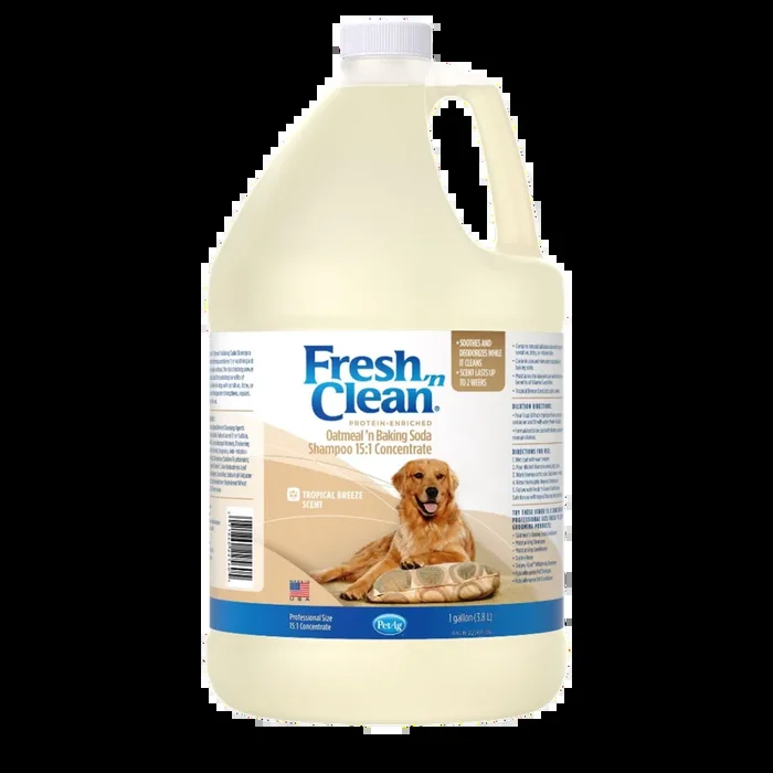 Oatmeal ’n Baking Soda Shampoo Tropical Breeze Scent 15:1 Concentrate Gallon by Fresh ‘n Clean