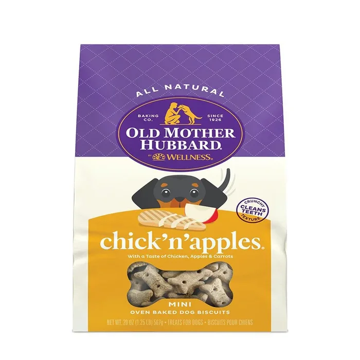 Old Mother Hubbard Chick’N’Apples Mini Treats 20oz