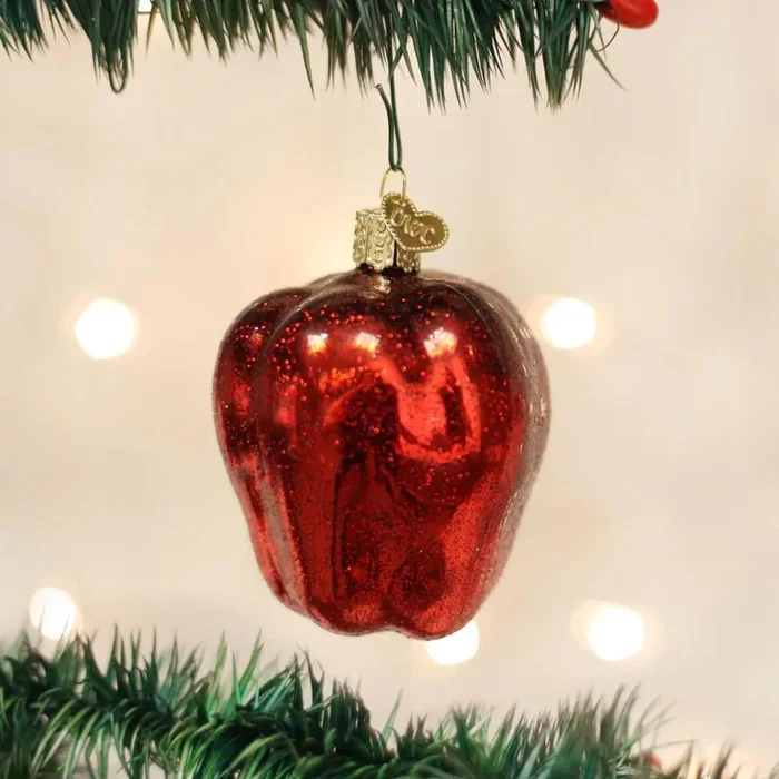 Old World Christmas – Apple Ornament