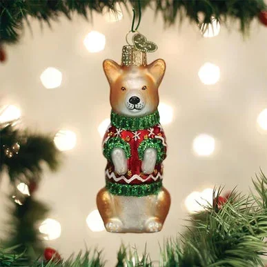 Old World Christmas – Christmas Corgi Ornament