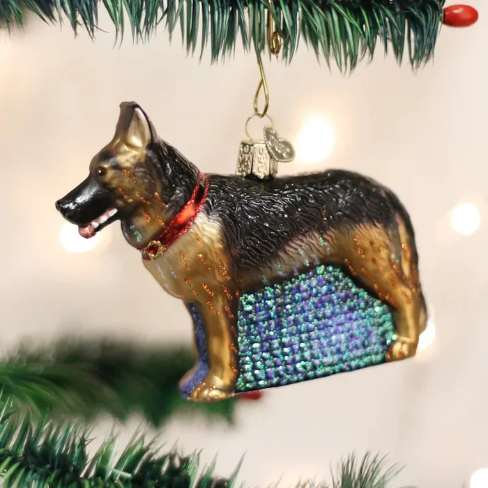 Old World Christmas – German Shepherd Ornament