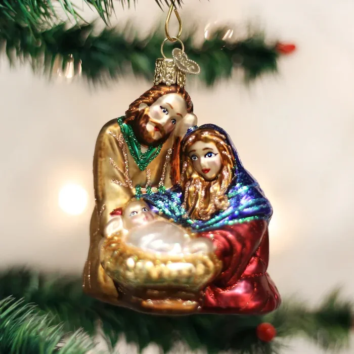 Old World Christmas – Holy Family Ornament