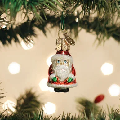 Old World Christmas – Mini Santa Ornament