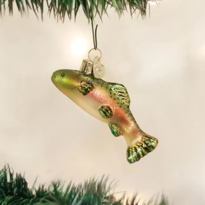 Old World Christmas – Mini Trout Ornament