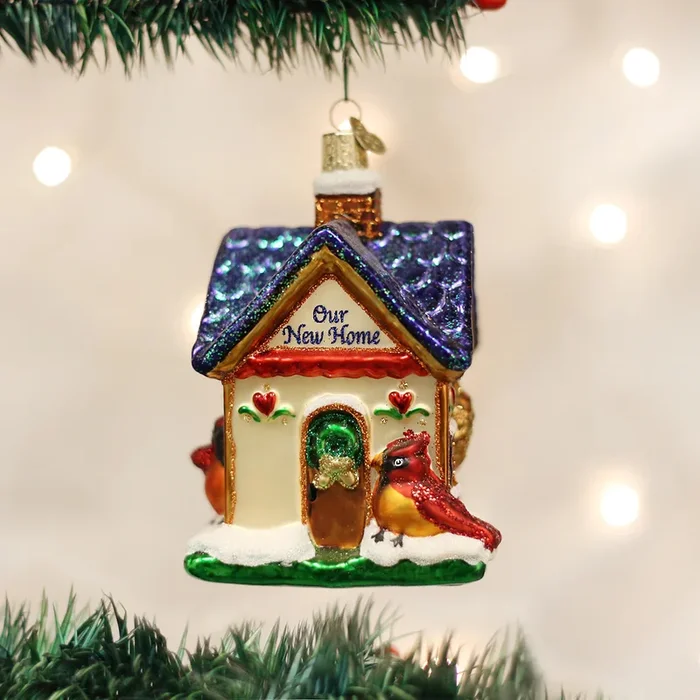 Old World Christmas – Our New Home Ornament