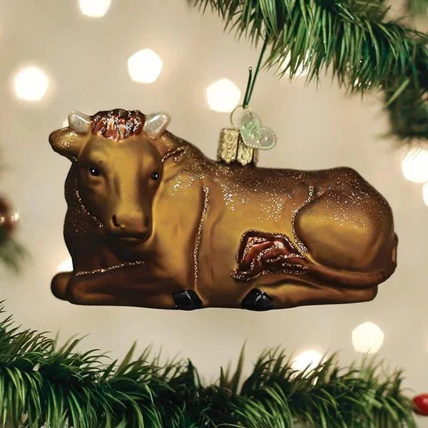 Old World Christmas – Ox Ornament