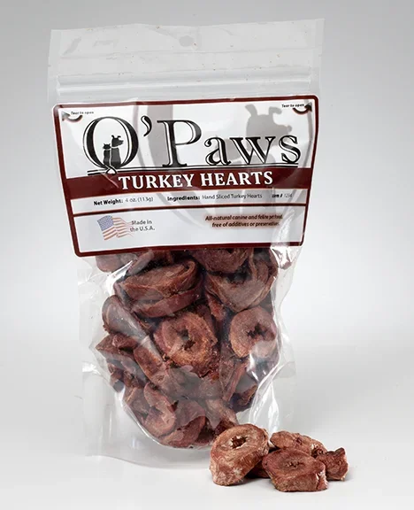 Oma’s Pride / O’Paws Freeze Dried Turkey Hearts