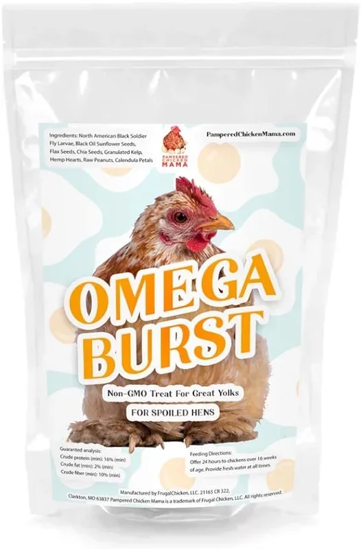 Omega Burst Chicken Treat Non-Gmo