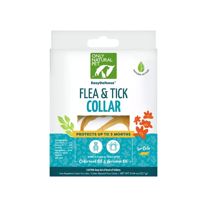 Only Natural Pet EasyDefense Flea & Tick Collar for Cats